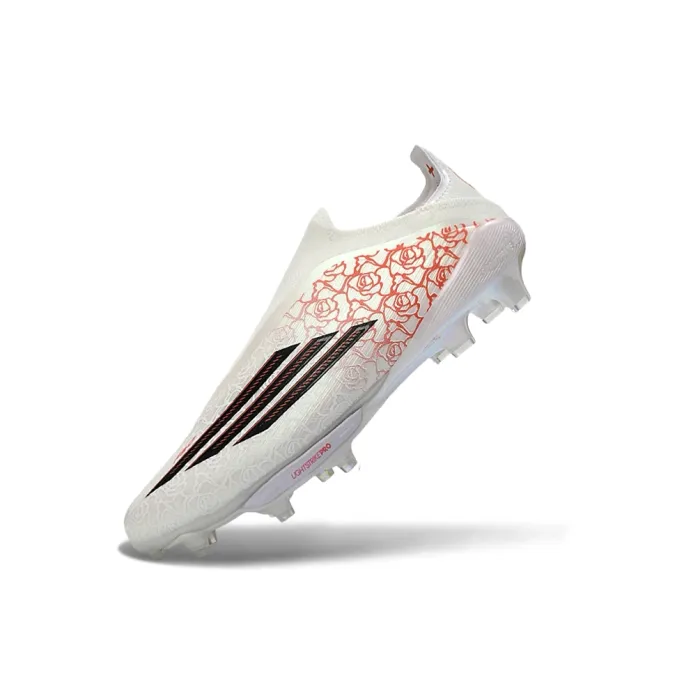 Adidas F50 Lamine Yamal 2026 Signature Cleats FG White Black Lucid Red