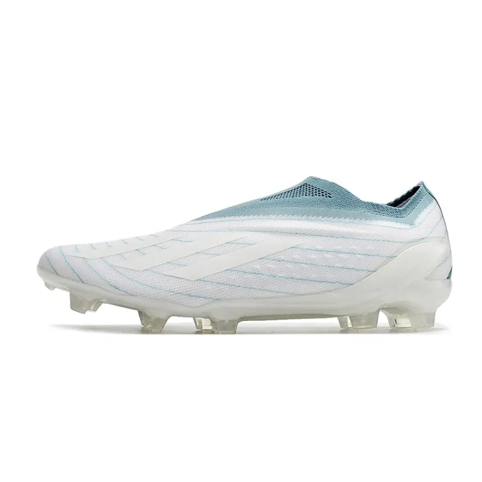 2023 adidas Parley X Speedportal+ FG White Grey Blue
