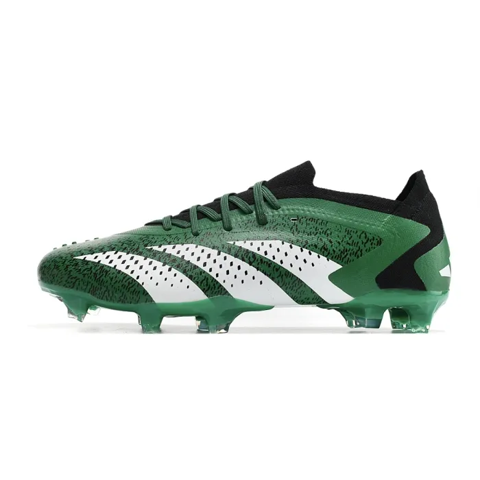 2023 adidas Predator Accuracy.1 Low Elite FG Green Black White