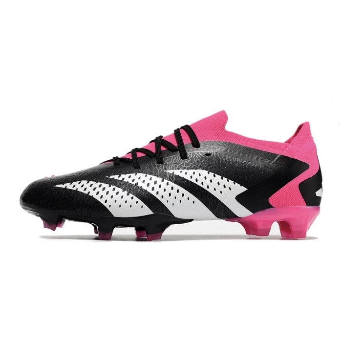 2023 Adidas Predator Accuracy.1 Low FG Black White Team Shock Pink