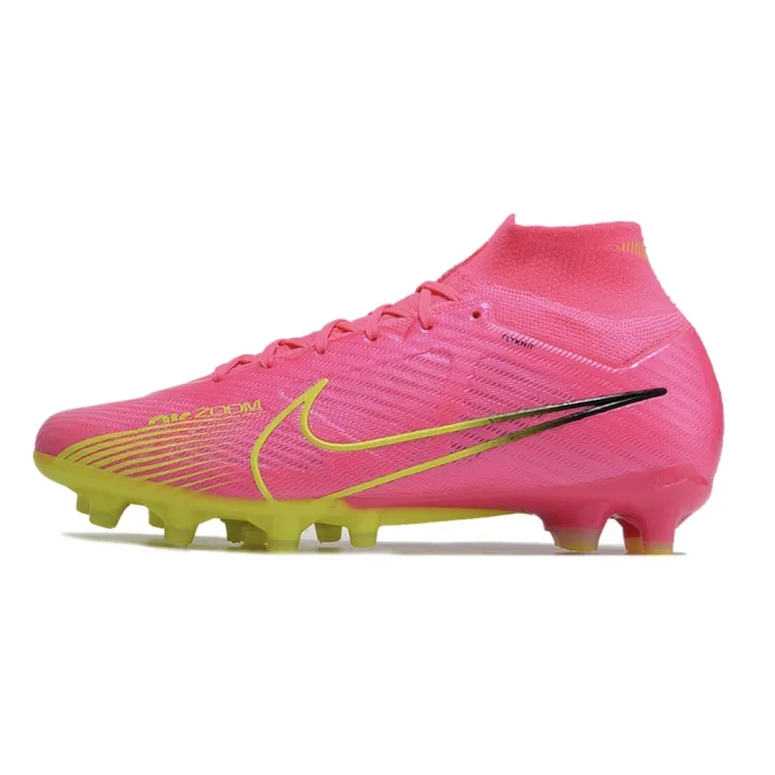 2023 Nike Air Zoom Mercurial Superfly 9 Elite AG-Pro Luminous Pink Blast Volt Gridiron