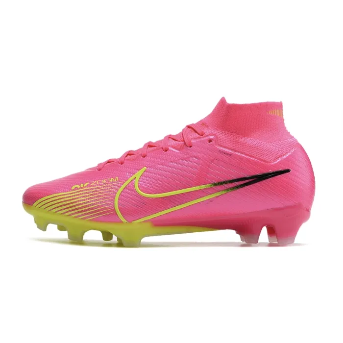 2023 Nike Air Zoom Mercurial Superfly 9 Elite FG Luminous Pink Blast Volt Gridiron