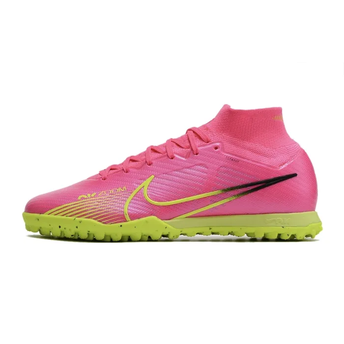 2023 Nike Air Zoom Mercurial Superfly 9 Elite TF Pink Blast Volt Gridiron