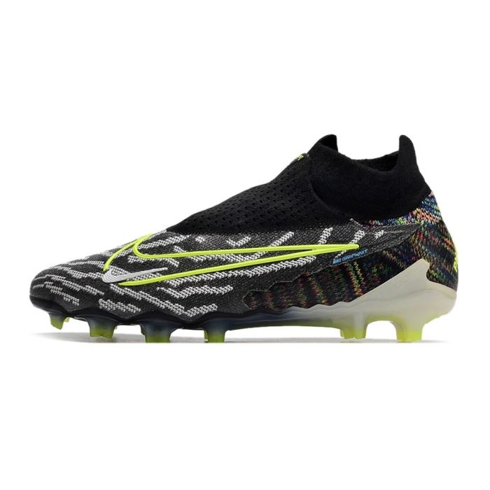 2023 Nike Phantom GX Elite Fusion DF FG Link Black Volt White Blue Glow