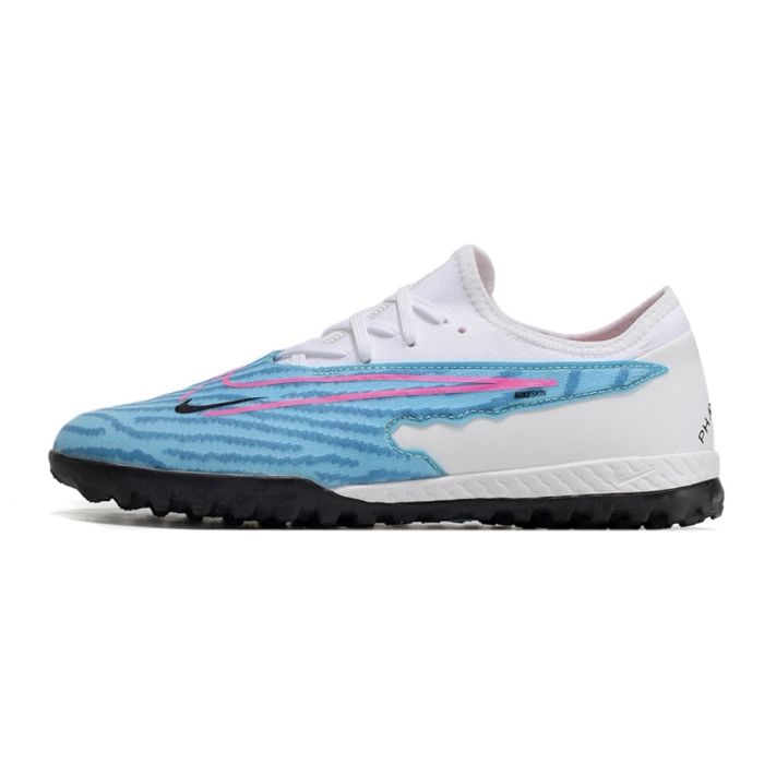 2023 Nike React Phantom GX Pro TF Blue Pink Black