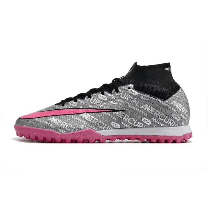 2023 Nike Zoom Mercurial Superfly Elite 9 TF XXV Metallic Silver