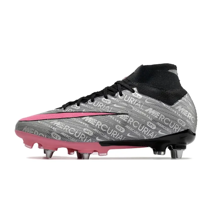 2023 Nike Zoom Mercurial Superfly IX Elite XXV SG-Pro Metallic Silver Hyper Pink Black