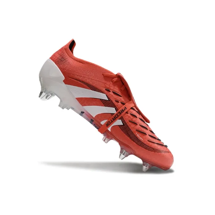 adidas Predator Elite Tongue SG 2025 Pure Victory - Lucid Red
