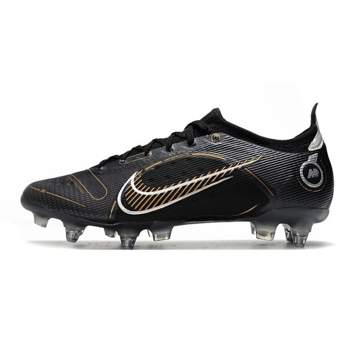 Nike Mercurial Vapor 14 Elite SG-PRO - Black/Metallic Gold/Metallic Silver