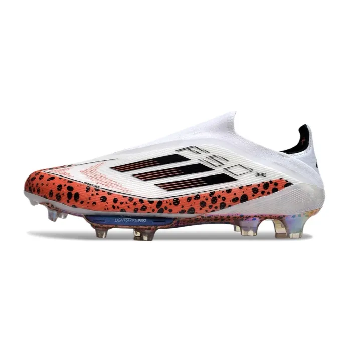 adidas F50+ Elite Laceless FG Safari White Multicolor