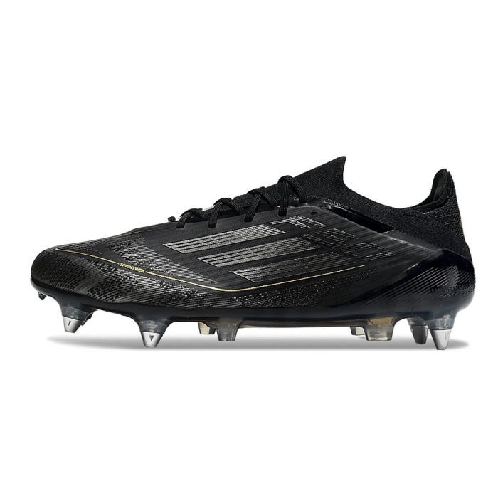 adidas F50 Elite Laced SG Core Black Iron Met Gold Met