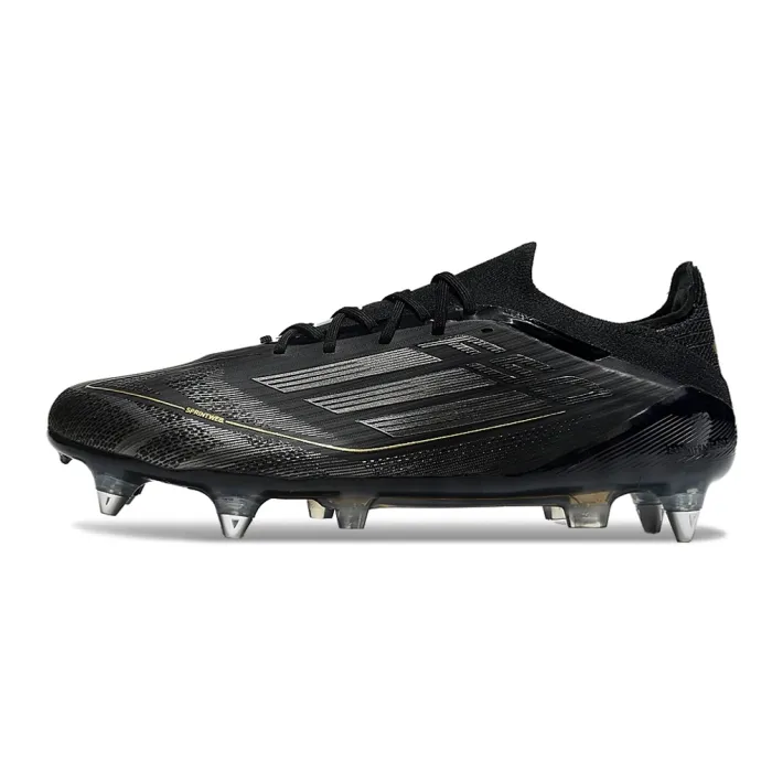 adidas F50 Elite Laced SG Core Black Iron Met Gold Met