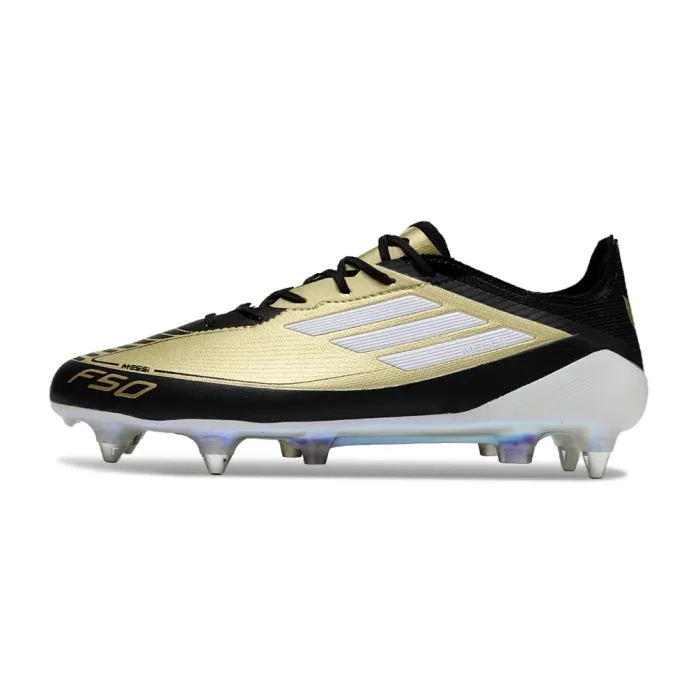 adidas F50 Messi Elite SG Gold Metallic Ftwr White Core Black