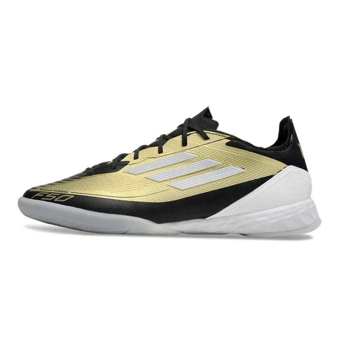 adidas F50 Pro Indoor Gold Metallic Ftwr White Core Black