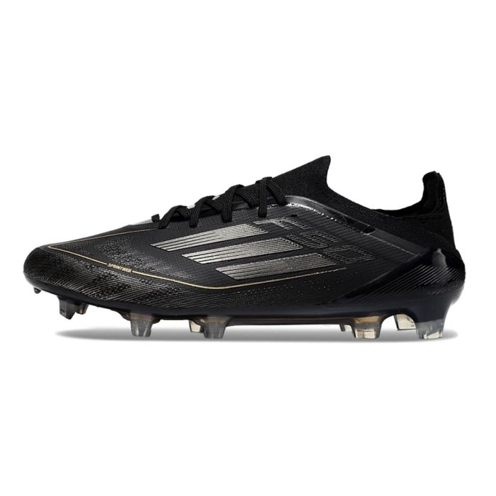 adidas F50+ Laced Elite FG Dark Spark Core Black Iron Metal Gold Metallic
