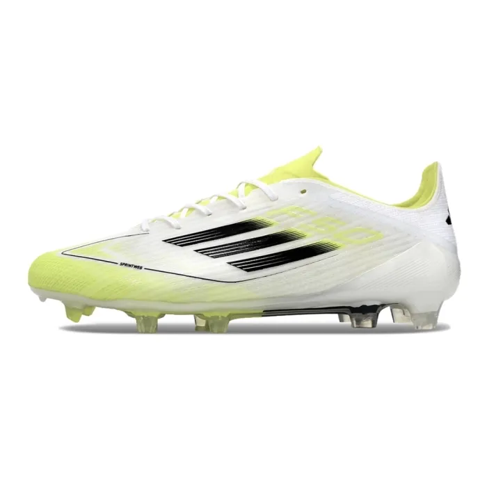 adidas F50 Elite FG White Lemon Black