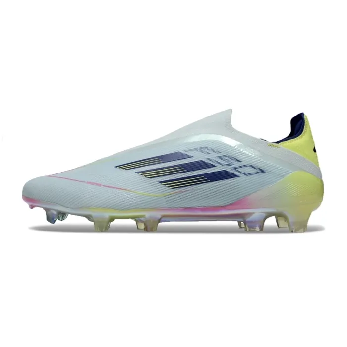 adidas F50 Elite Laceless FG Stellar Icon Almost Blue Semi Lucid Blue Semi Solar Yellow