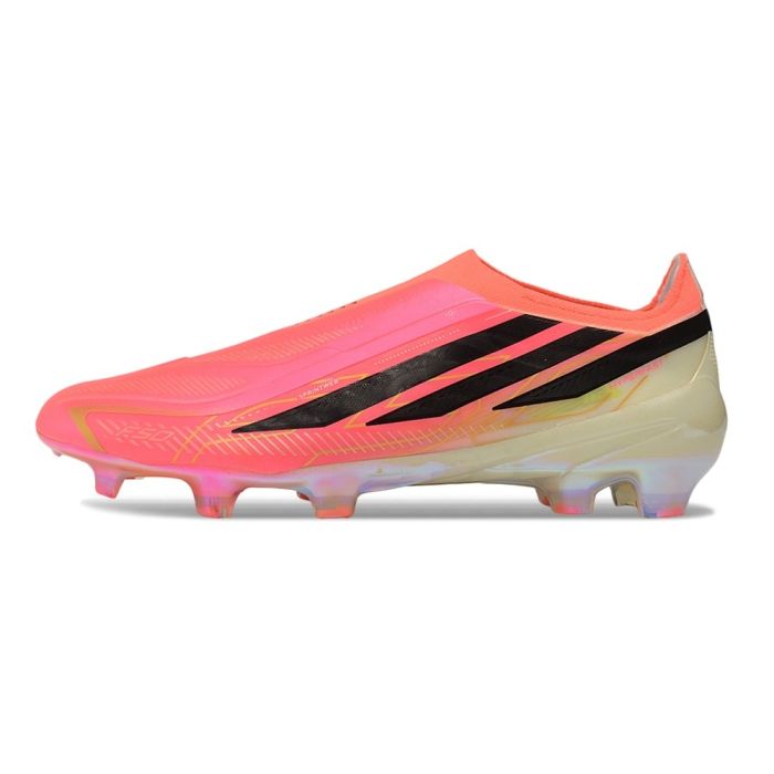 adidas F50 Hyperfast Elite Laceless FG 2026 World Cup Road to Glory Pack Solar Turbo  Core Black Gold Metallic