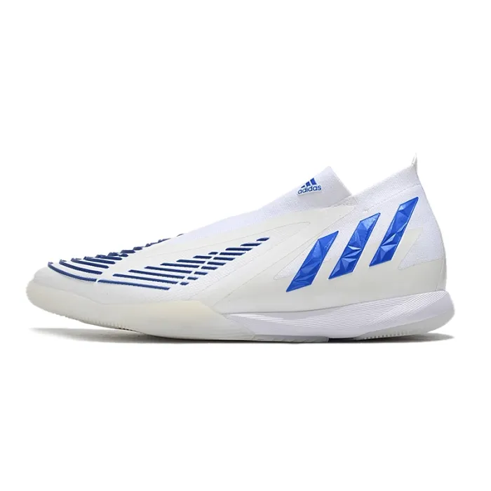 Adidas Predator Edge.1 IC Soccer Shoes White Hi-Res Blue