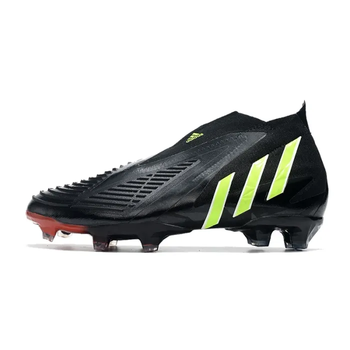 Adidas Predator Edge+ FG Black Solar Green Solar Red