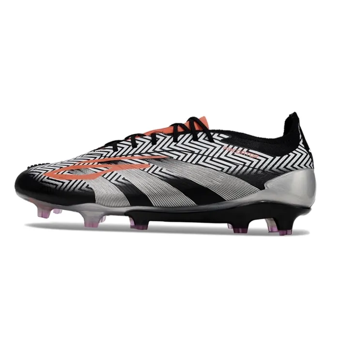 adidas Predator Elite FG Black Silver Red