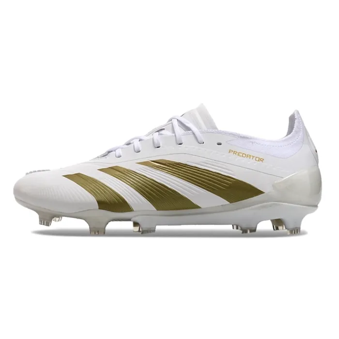 adidas Predator Elite FG Day Spark Footwear White Gold Metallic Footwear White