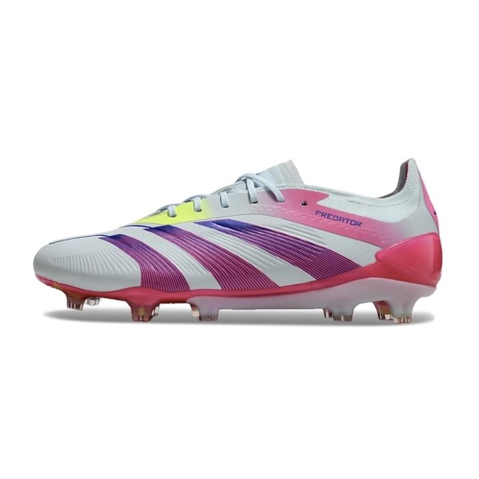 adidas Predator Elite FG Stellar Icon Almost Blue Lucid Pink Semi Solar Yellow