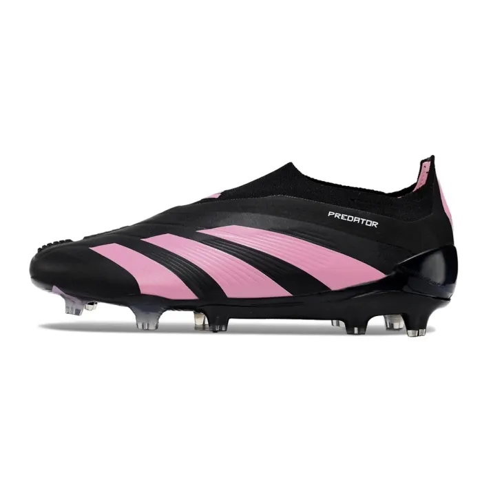 adidas Predator Elite Laceless FG Black Pink