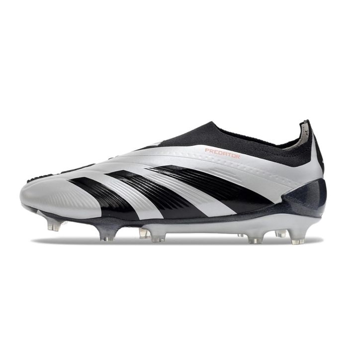 adidas Predator Elite Laceless FG 2024 Black Silver
