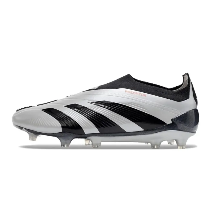 adidas Predator Elite Laceless FG 2024 Black Silver
