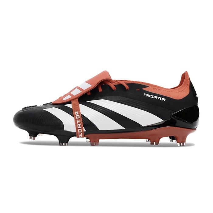 adidas Predator Elite Laceless FG Black White Red