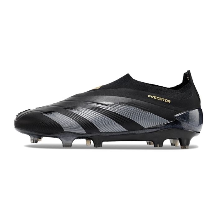 adidas Predator Elite Laceless FG Core Black Black