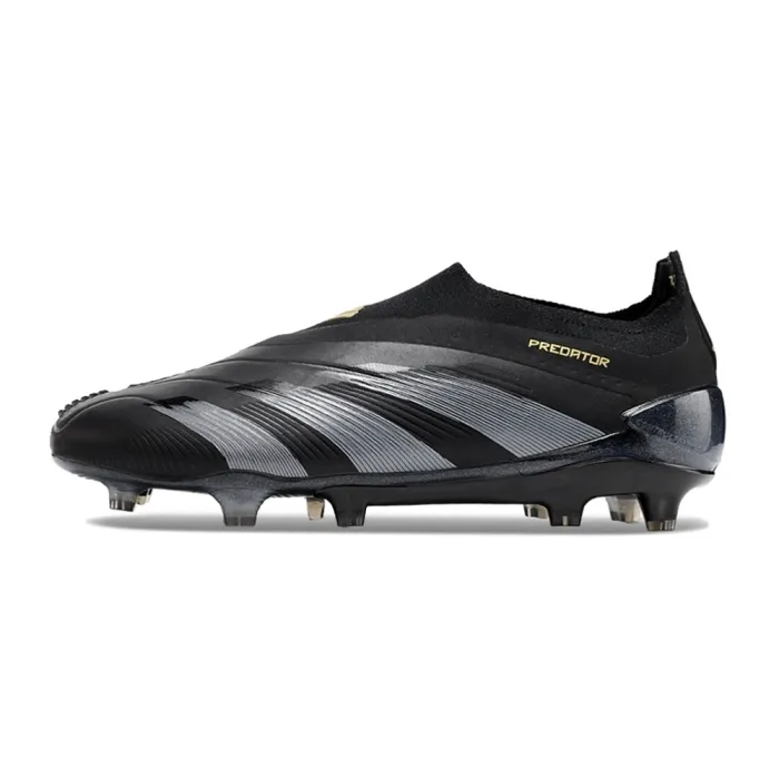 adidas Predator Elite Laceless FG Core Black Black