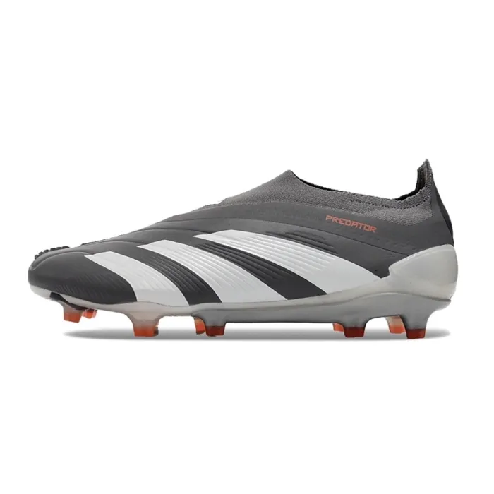 adidas Predator Elite Laceless FG Gray White Red