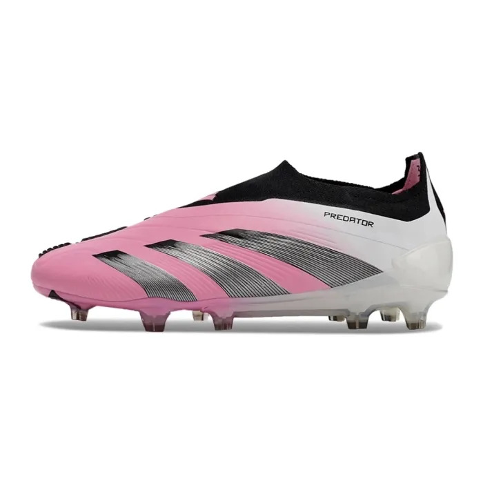 adidas Predator Elite Laceless FG Shock Pink Black