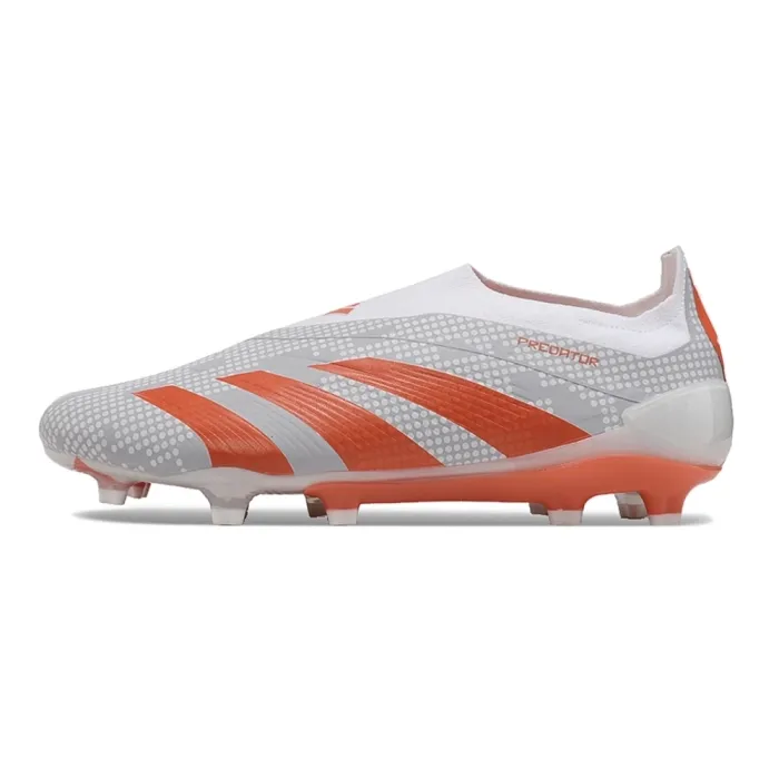 adidas Predator Elite Laceless FG Solar White Orange