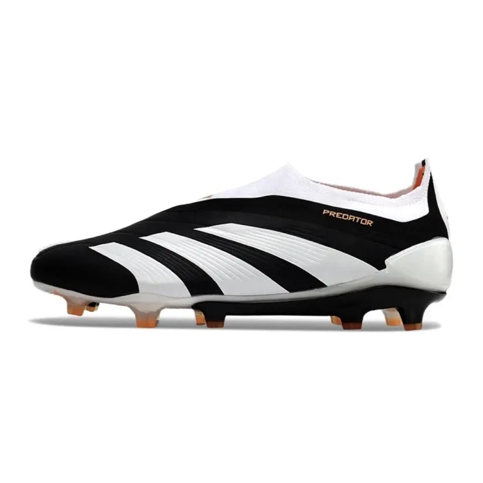 adidas Predator Elite Laceless FG White Black Orange