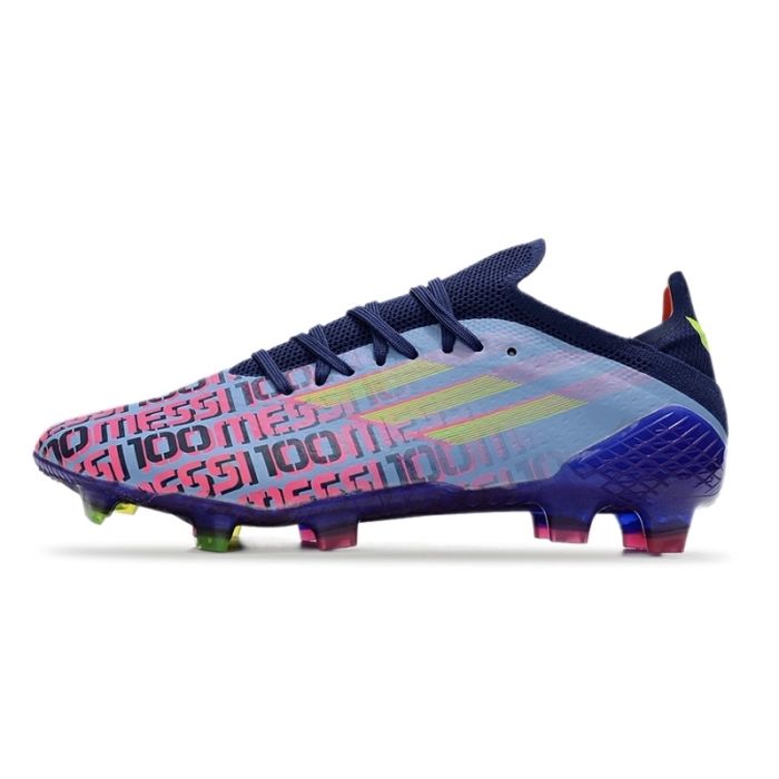 Adidas X Speedflow Messi.1 FG Unparalleled - Victory Blue Shock Pink Solar Yellow