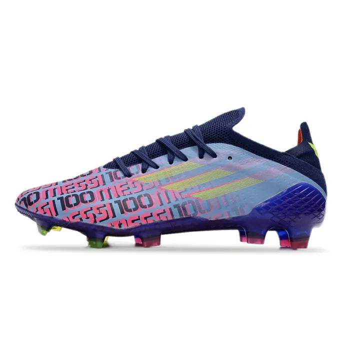 Adidas X Speedflow Messi.1 FG Unparalleled - Victory Blue Shock Pink Solar Yellow