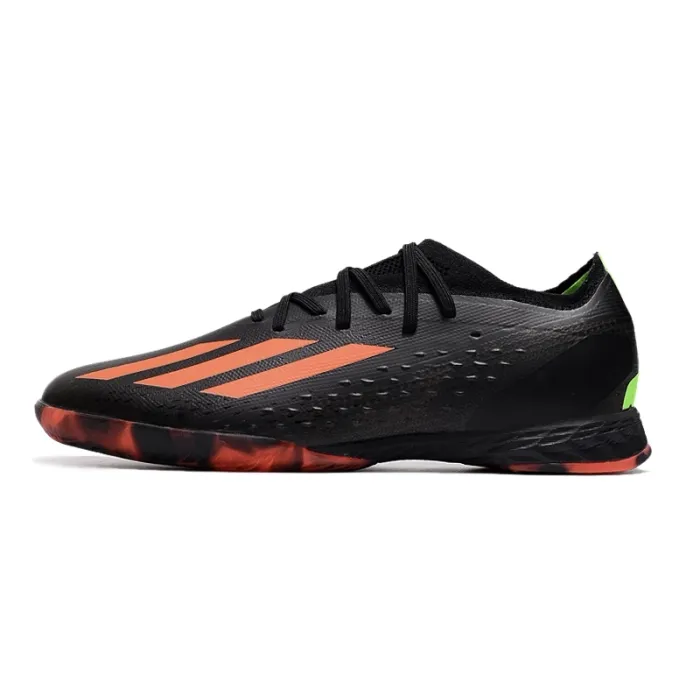 adidas X Speedportal.1 IN Black Solar Red Solar Green
