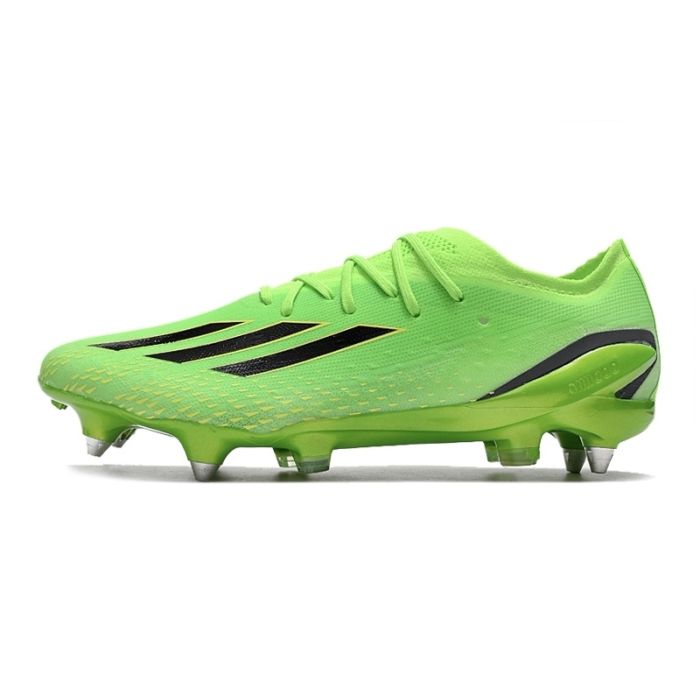 Adidas X Speedportal.1 SG Soccer Cleat in Green Black Yellow