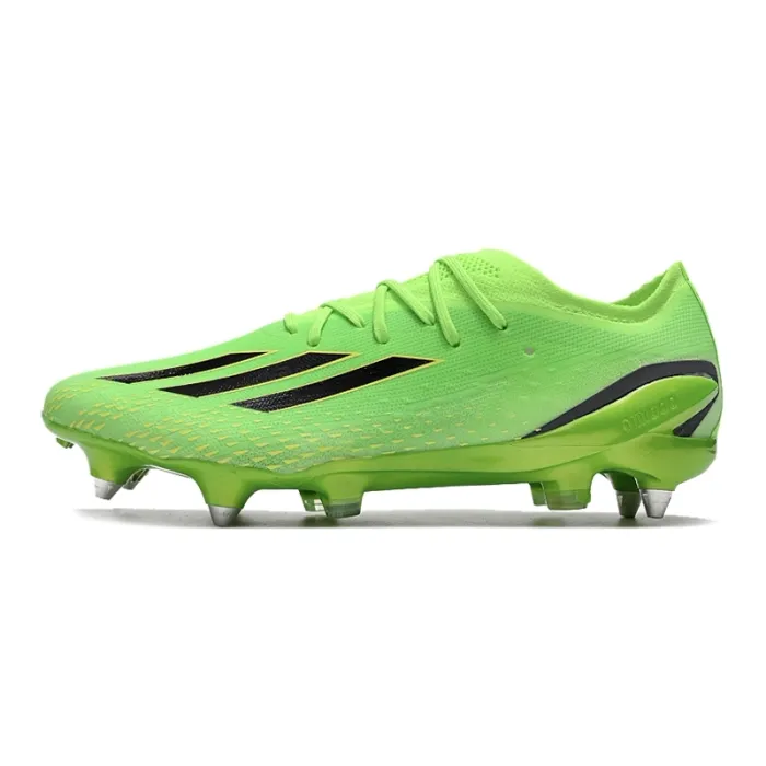 Adidas X Speedportal.1 SG Soccer Cleat in Green Black Yellow