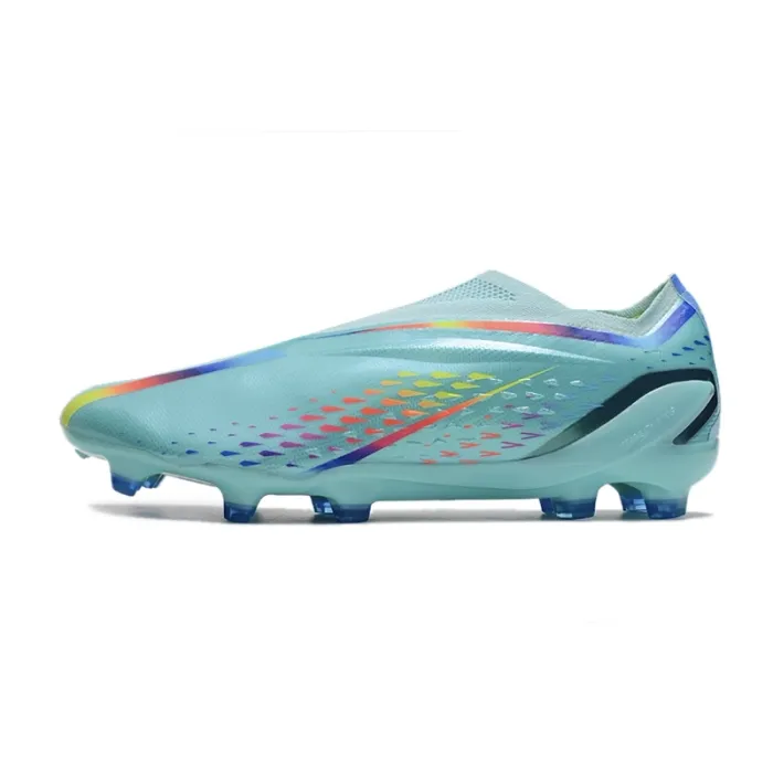 Adidas X Speedportal+ FG 2022 World Cup Clear Aqua Red Blue