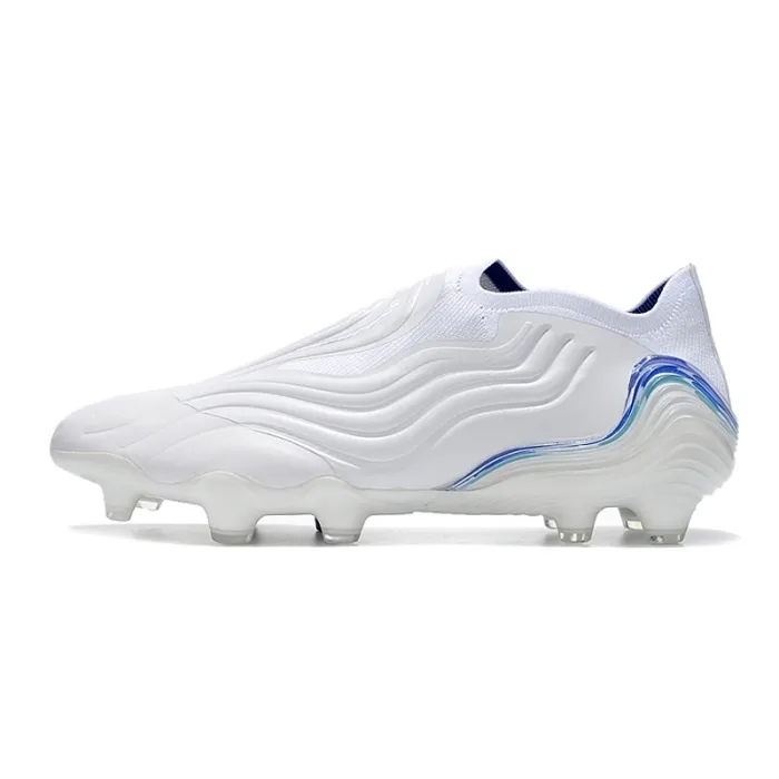 Adidas Copa Sense+ FG White Hi-Res Blue Legacy Indigo
