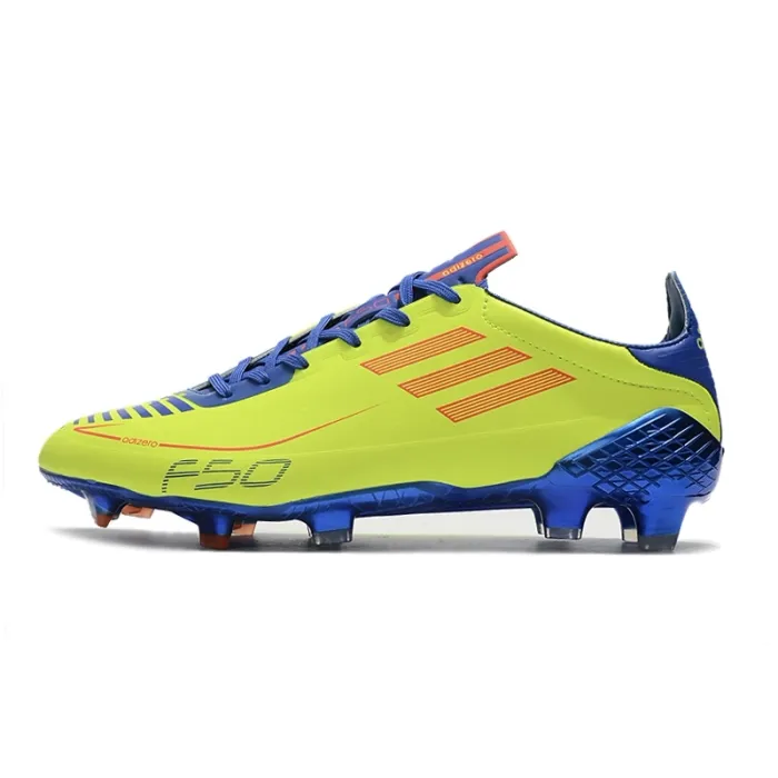 Adidas F50 Ghosted Adizero FG Yellow Blue Red