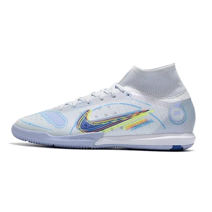 Nike Mercurial Superfly 8 Elite IC Grey Blackened Blue