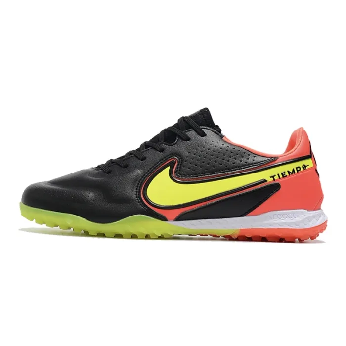 Nike React Tiempo Legend 9 Pro TF Black Yellow Red
