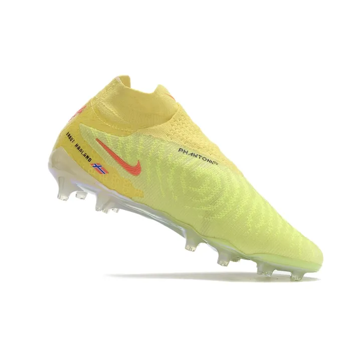2023 Nike Phantom GX Elite x Erling Haaland DF FG - Sonic Yellow/Black