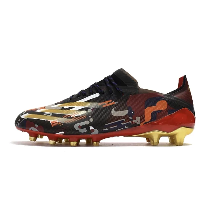 Adidas X Ghosted.1 AG Chinese Year - Core Black/Gold Metallic/Scarlet