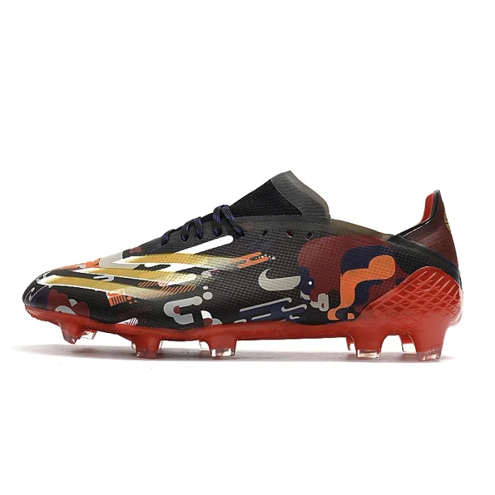 Adidas X Ghosted.1 FG Chinese Year - Core Black/Gold Metallic/Scarlet